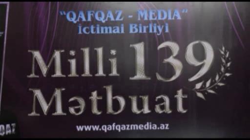 Mətbuatın 139-cu ildönümü münasibəti ilə jurnalistlər mükafatlandırıldı 